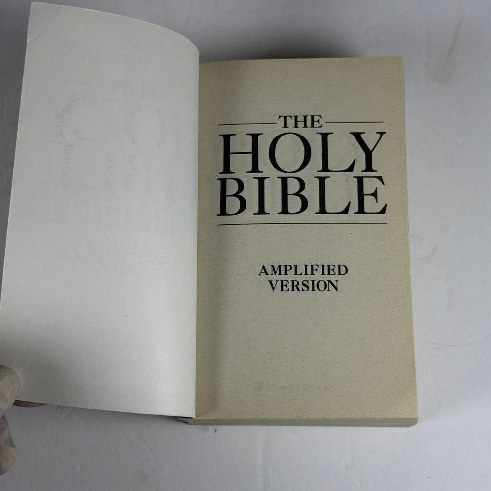 Amplified Bible Zondervan Compact Edition F-16